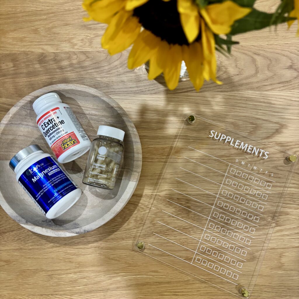 Supplement Tracker for Pills and Vitamins